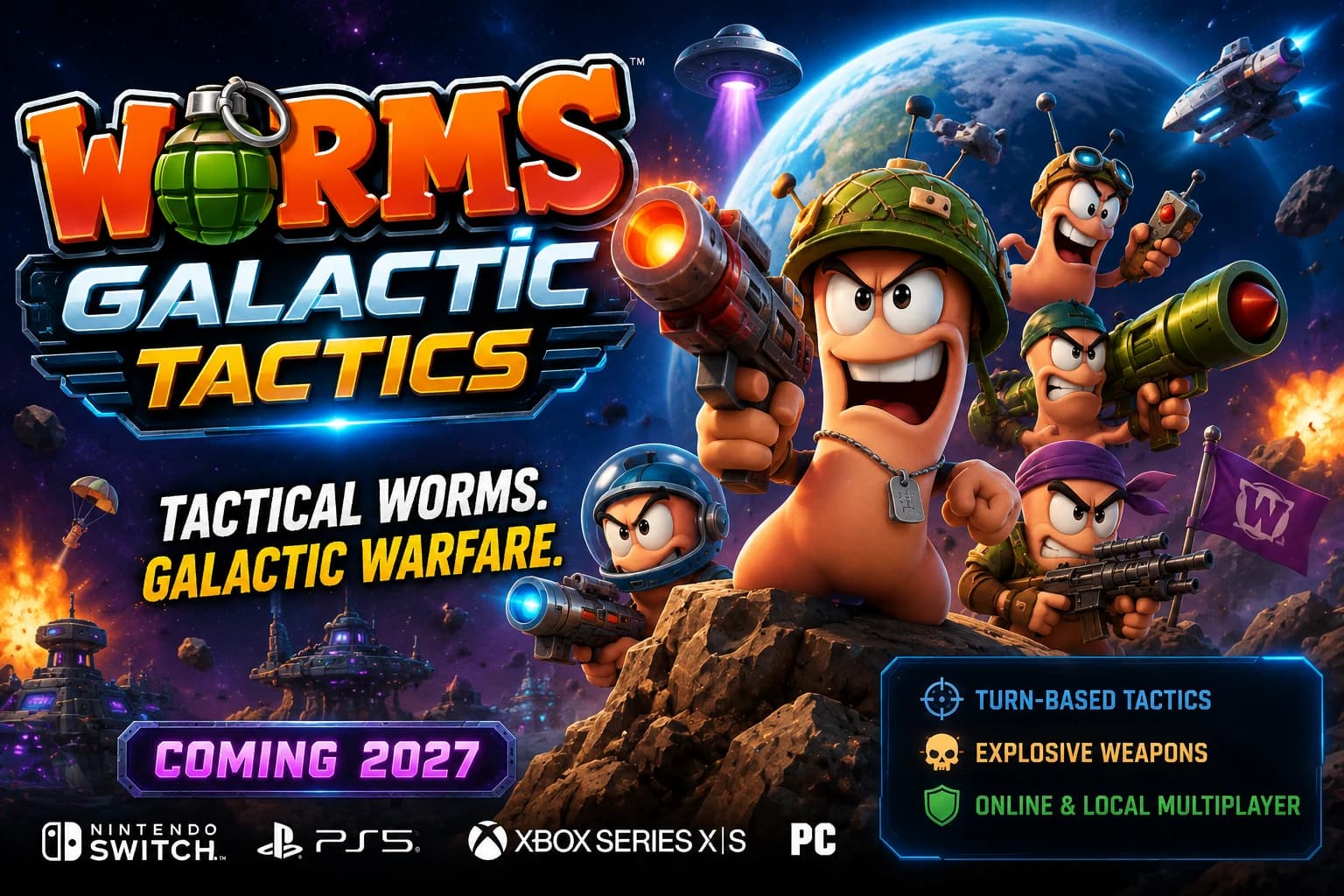 Worms: Galactic Tactics