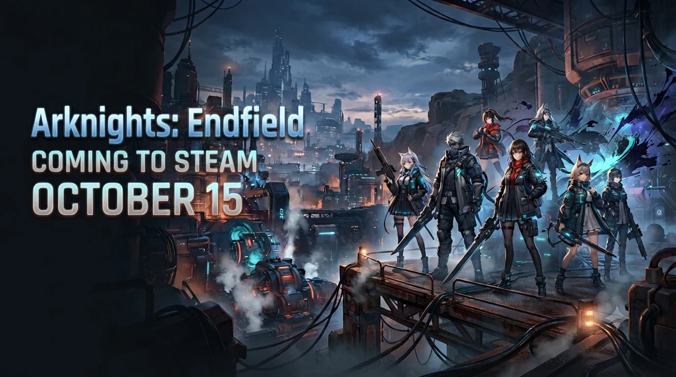 Arknights: Endfield Gets October 15 Steam Release Alongside Major Sanctuary of Ink Update