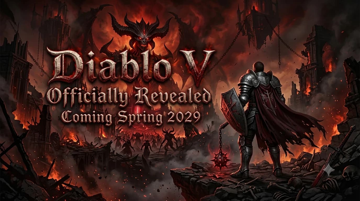 Diablo V Officially Revealed — Diablo Has Won and Sanctuary Has Fallen