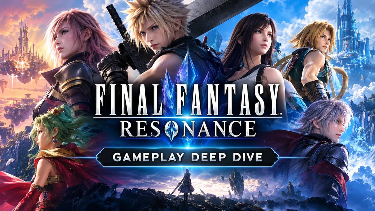 Final Fantasy Resonance Gameplay Deep Dive Reveals 26 Legacy Heroes and Its Visions System