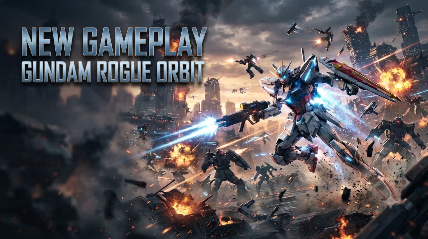 GUNDAM ROGUE ORBIT Gets New Gameplay Walkthrough Showcasing High-Speed Combat