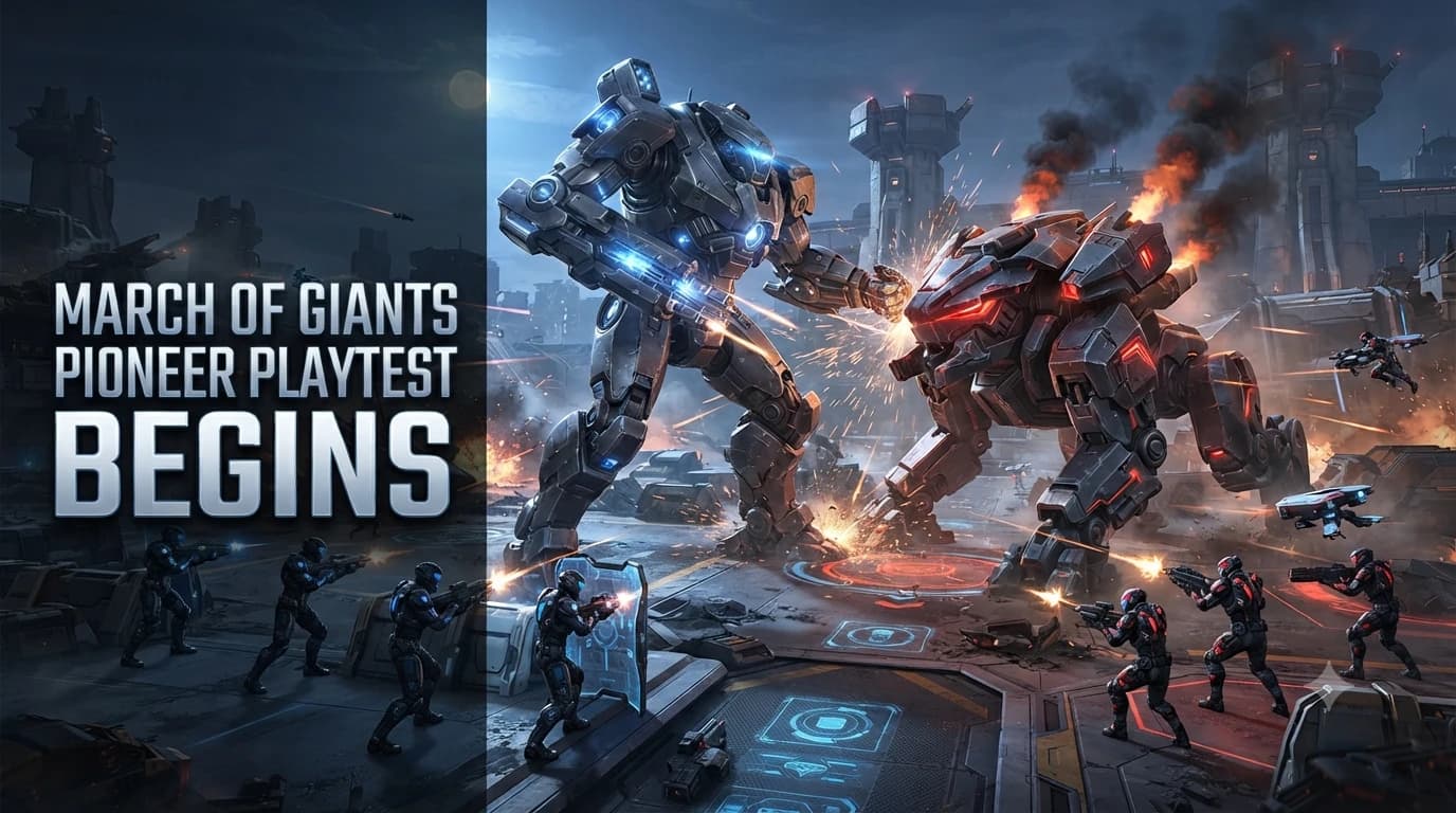 Ubisoft's March of Giants Pioneer Playtest Begins With New 4v4 MOBA Gameplay