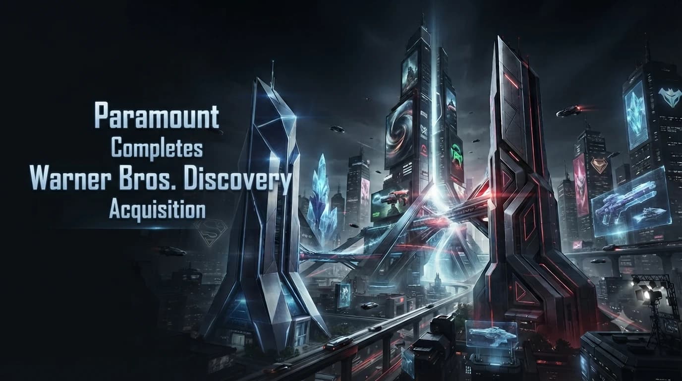 Paramount Completes Warner Bros. Discovery Acquisition, Creating Skydance