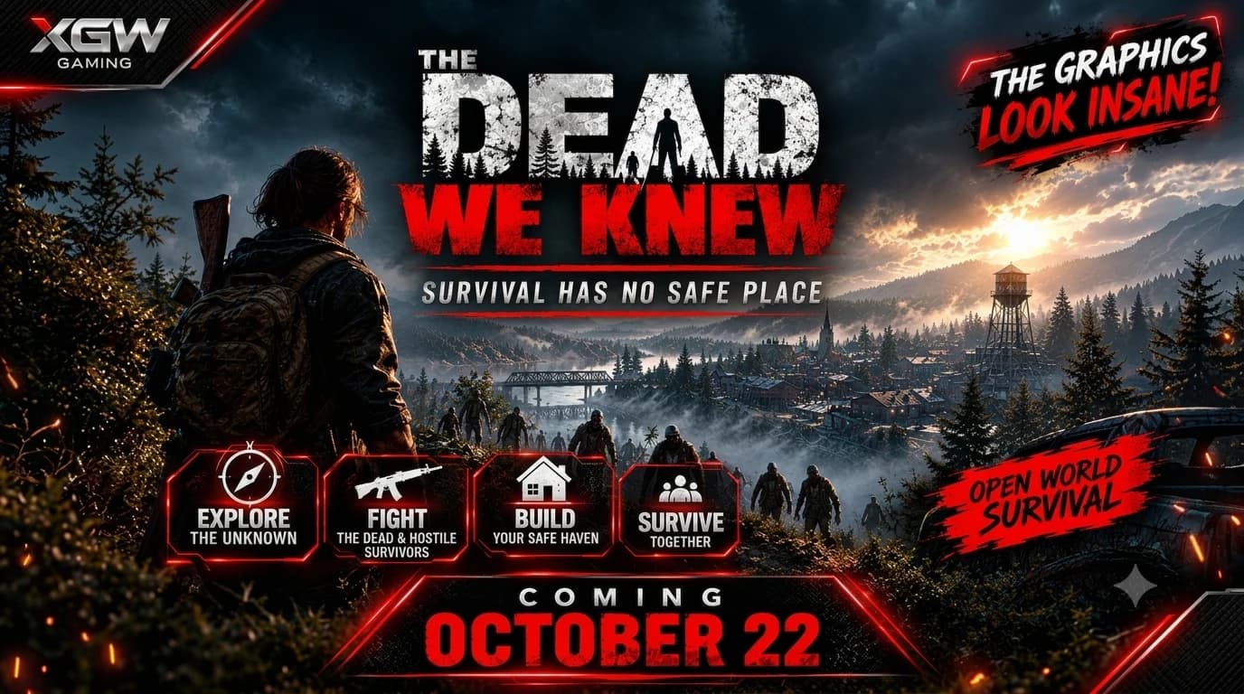 THE DEAD WE KNEW: New Open-World Zombie Survival Game Launches October 22, 2026