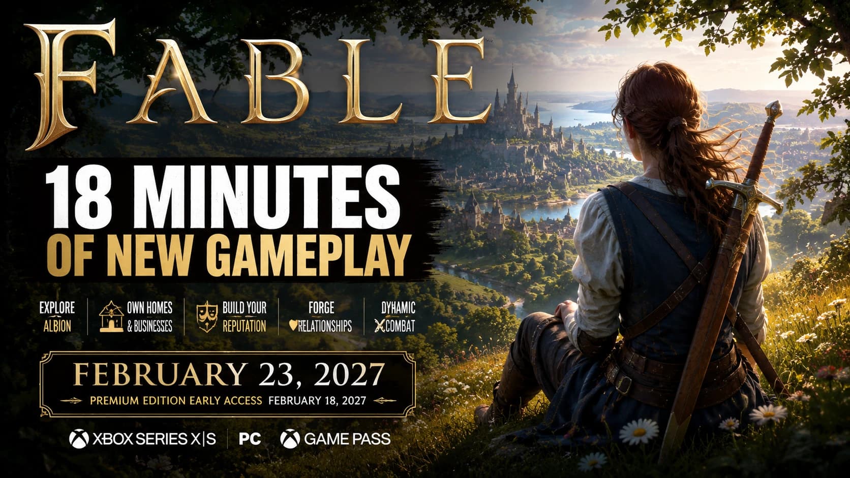 Fable Shows 18 Minutes of New Gameplay at Gamescom 2026
