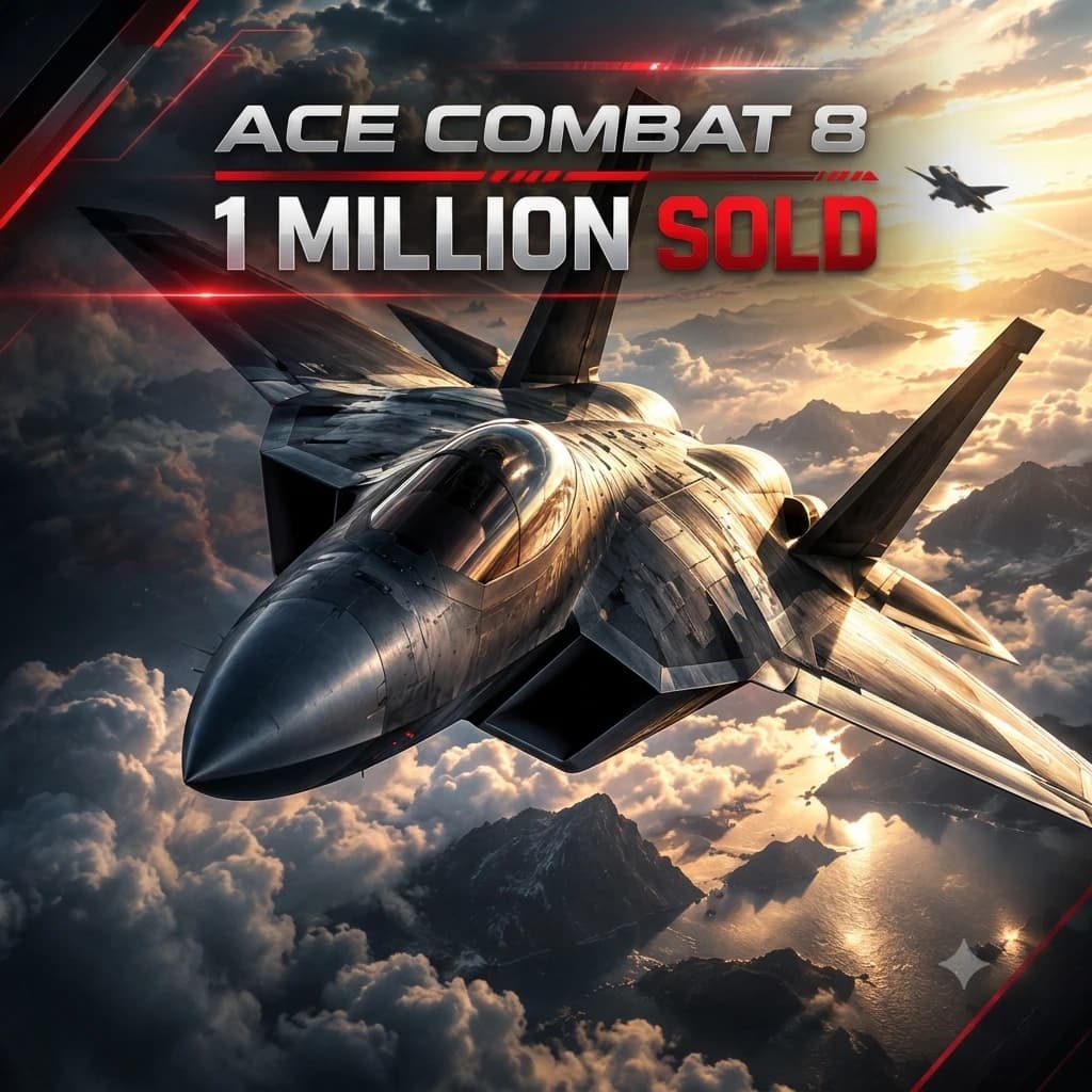 Ace Combat 8 Hits 1 Million Sales, Becoming the Series’ Fastest-Selling Entry