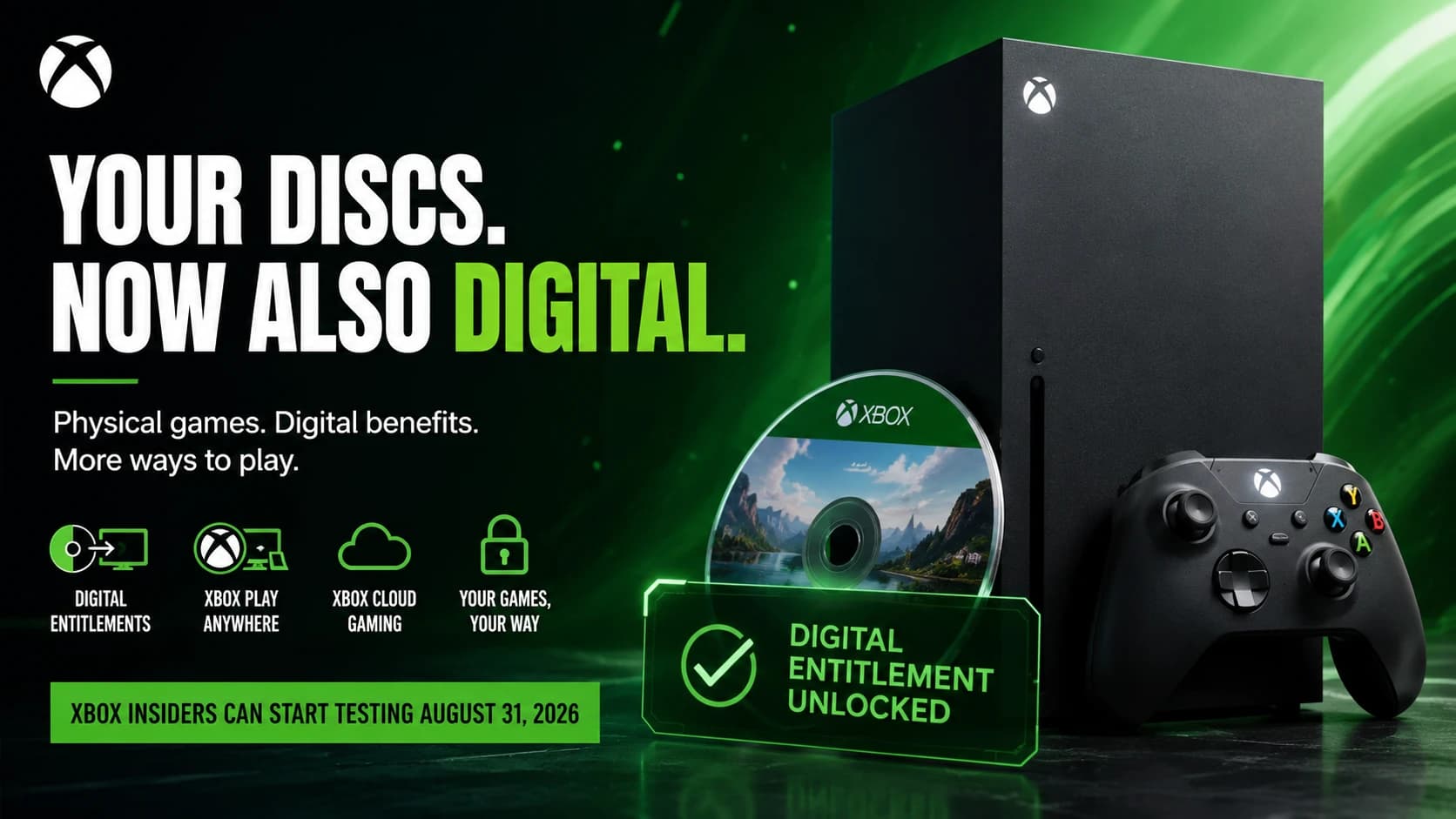 Xbox Just Made Physical Games Digital — A Huge Win for Game Preservation?
