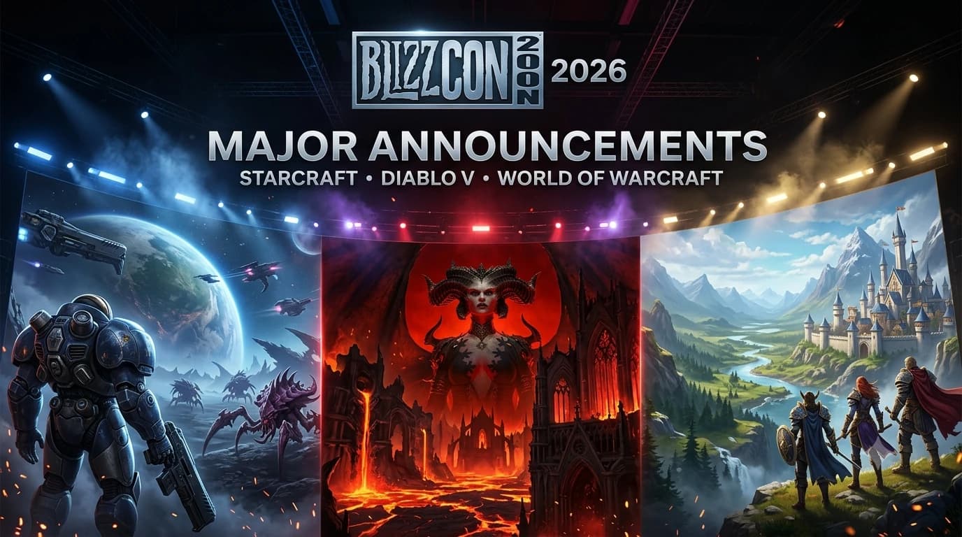BlizzCon 2026: StarCraft, Diablo V and World of Warcraft Forever — All Major Announcements