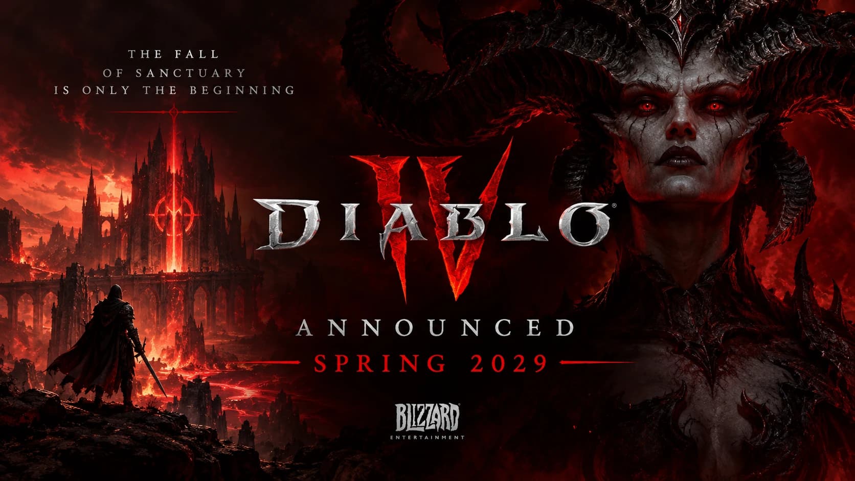 Diablo V Announced for Spring 2029 — Blizzard Reveals Sanctuary's Darkest Chapter Yet