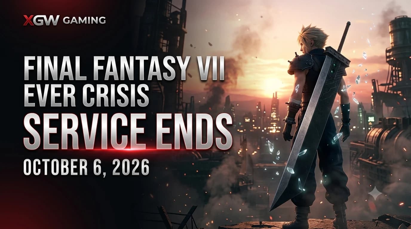 Final Fantasy VII Ever Crisis Shuts Down Today — Square Enix Ends Service After Three Years