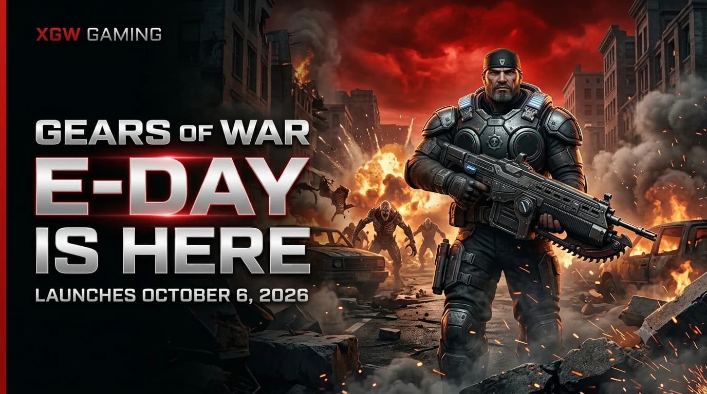 Gears of War: E-Day Is Finally Here — Xbox's Biggest October Launch Arrives