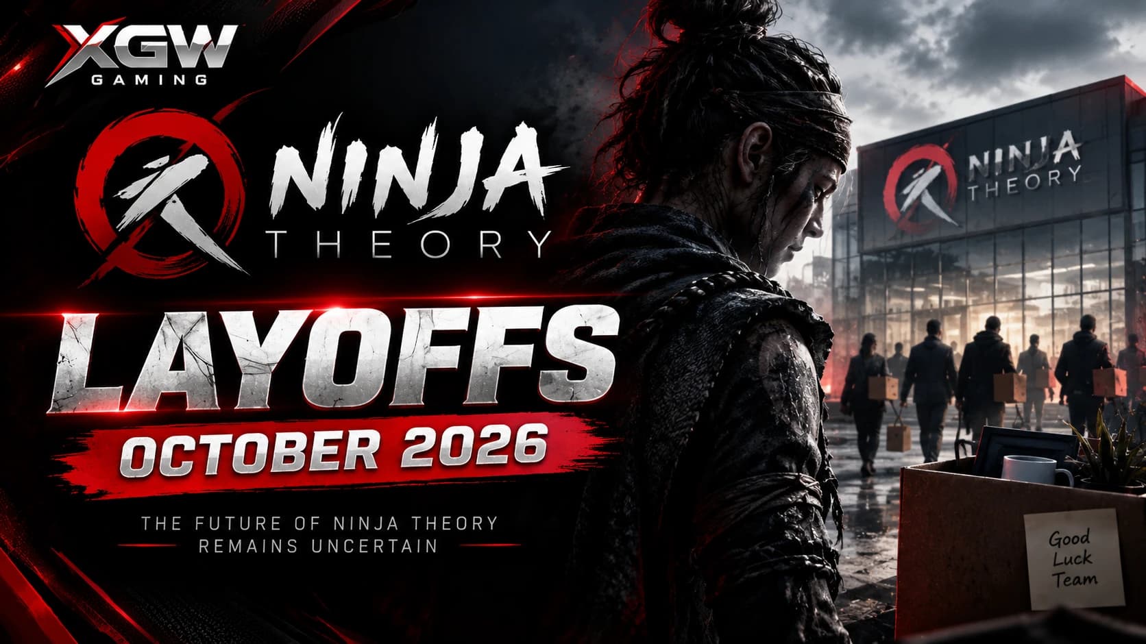 Ninja Theory Begins Layoffs as Hellblade Studio Faces Possible Closure