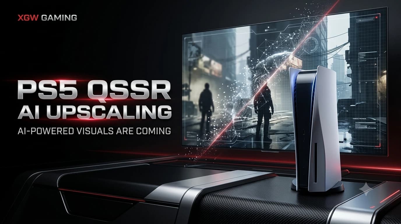 PS5 Gets AI Upscaling: Sony Introduces New QSSR Technology
