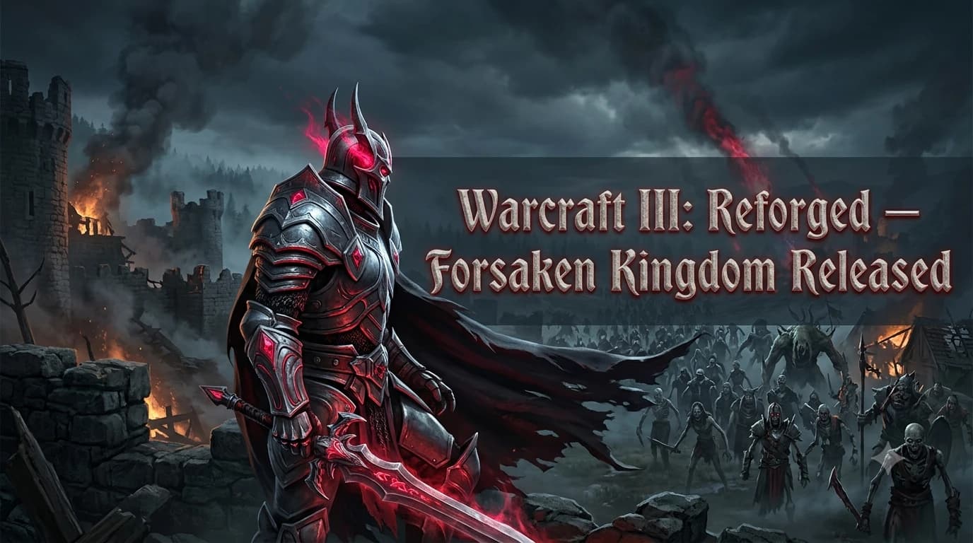 Warcraft III Reforged Gets New Campaign After 20 Years — Forsaken Kingdom Is Live