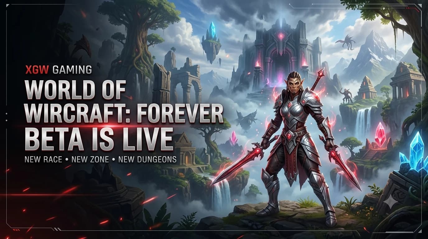 World of Warcraft: Forever Beta Goes Live With New Race, Zone and Dungeons
