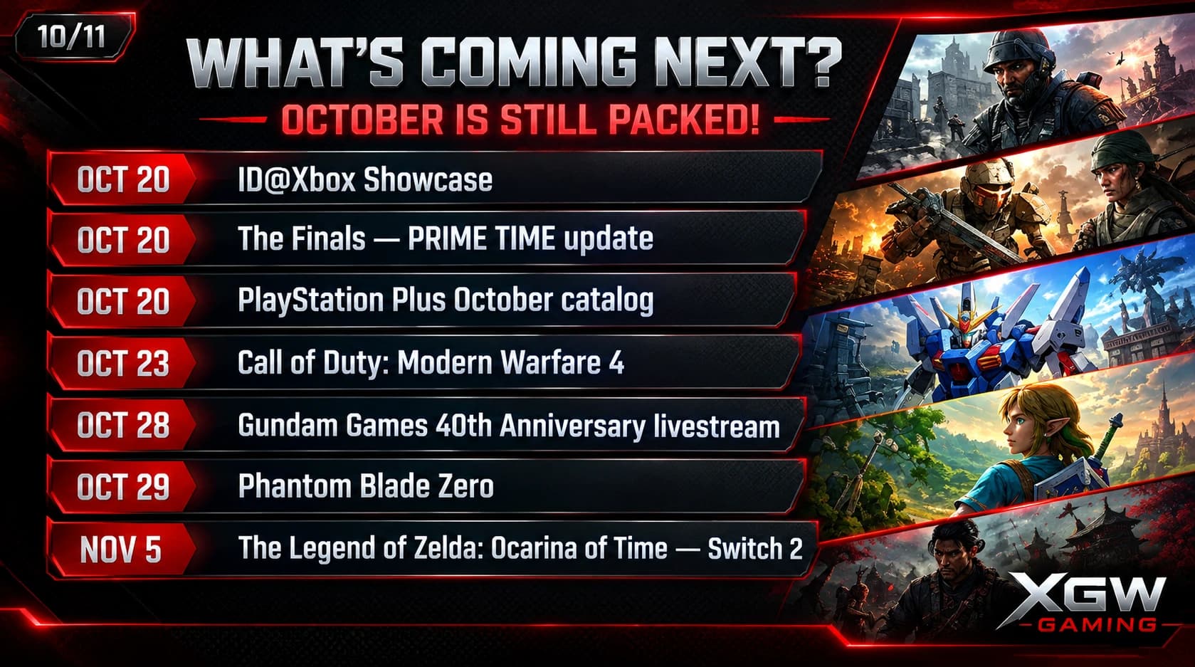 XGW Gaming Weekly News: October 17, 2026 slide 10