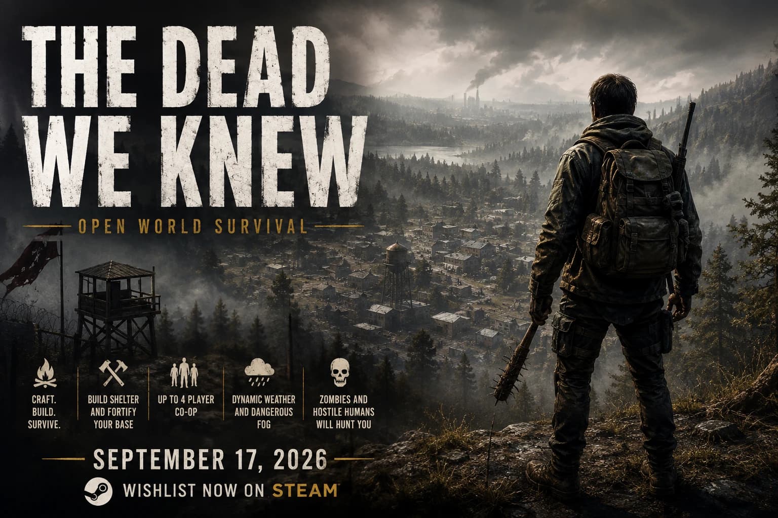 THE DEAD WE KNEW: New Open-World Zombie Survival Game Launches September 17, 2026